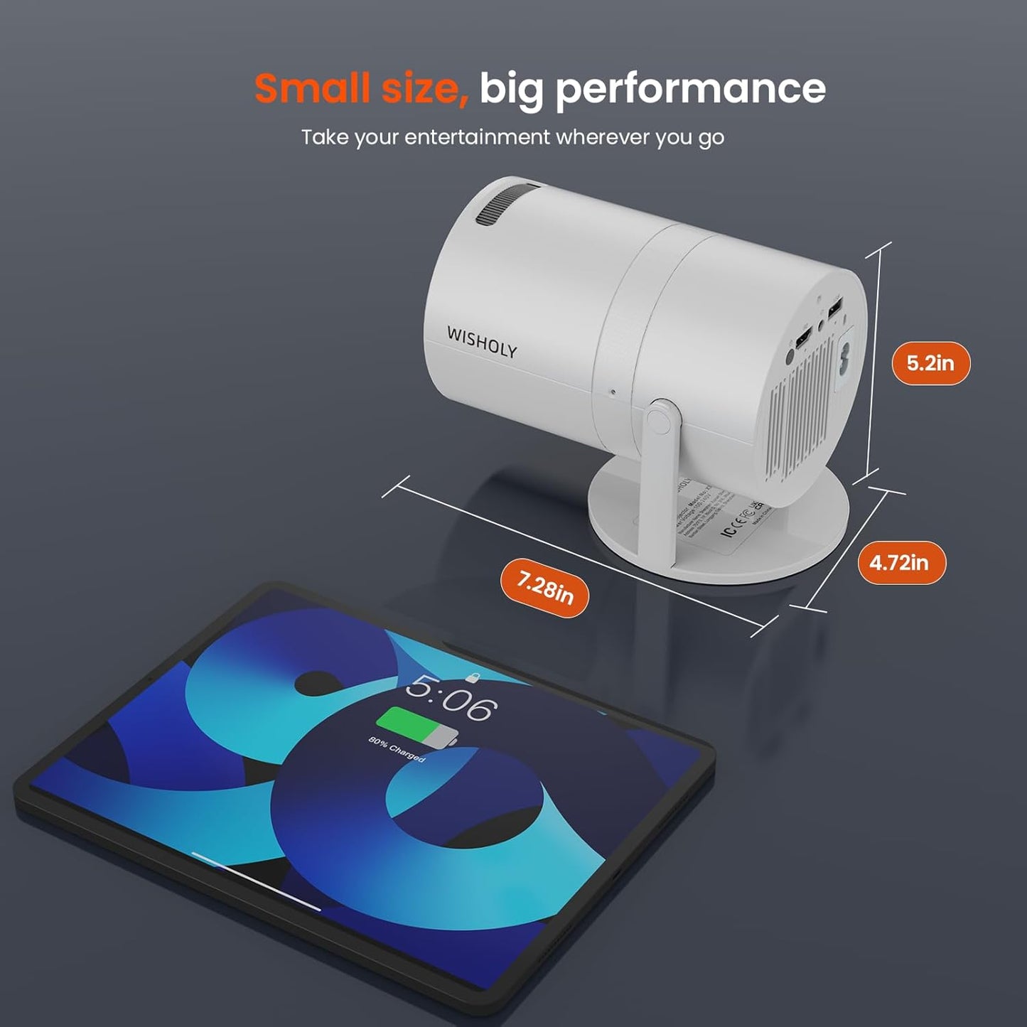 Cinema Anytime™ Mini Projector