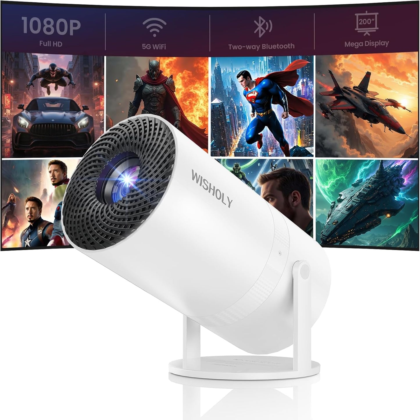 Cinema Anytime™ Mini Projector