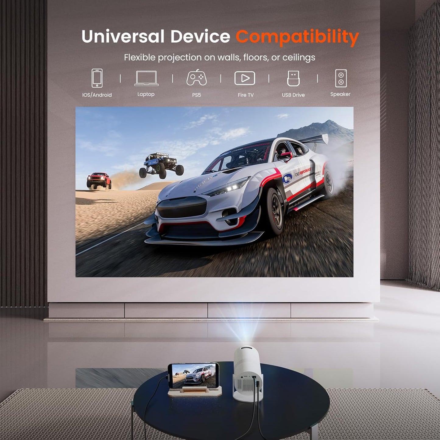 Cinema Anytime™ Mini Projector