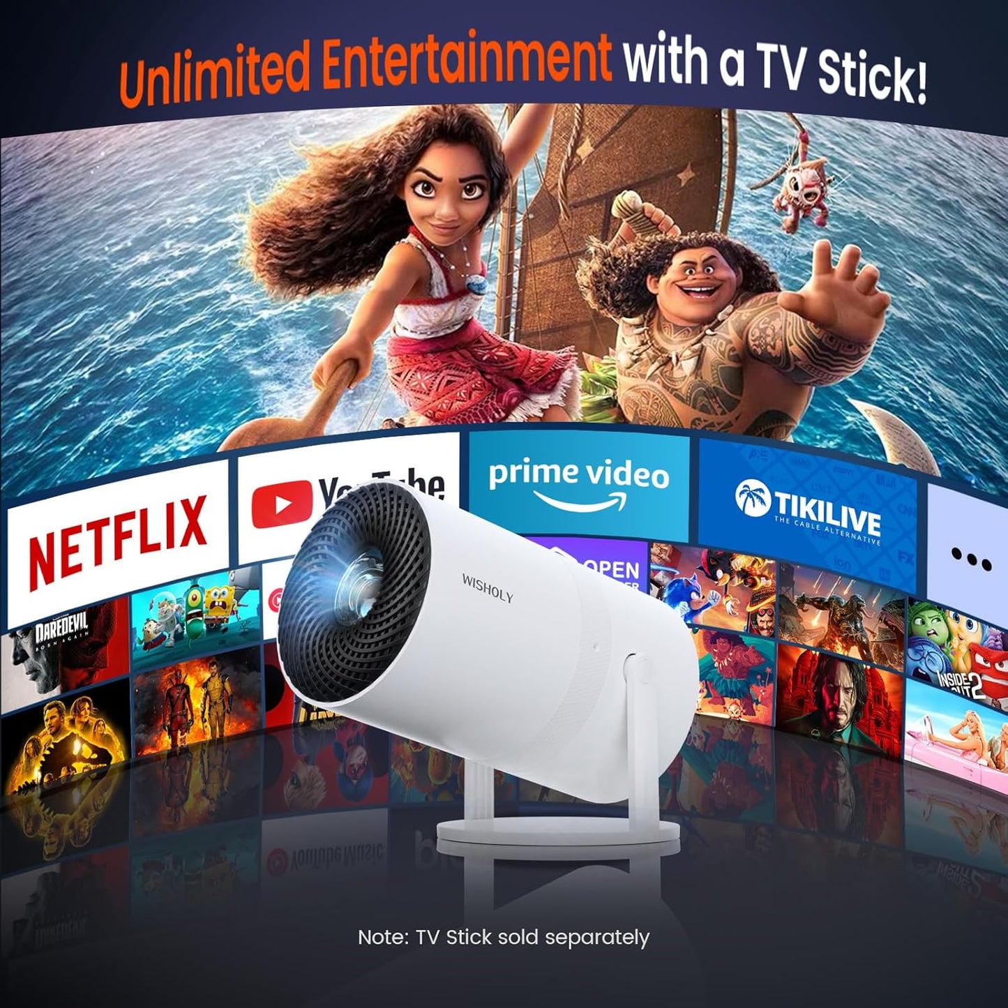 Cinema Anytime™ Mini Projector