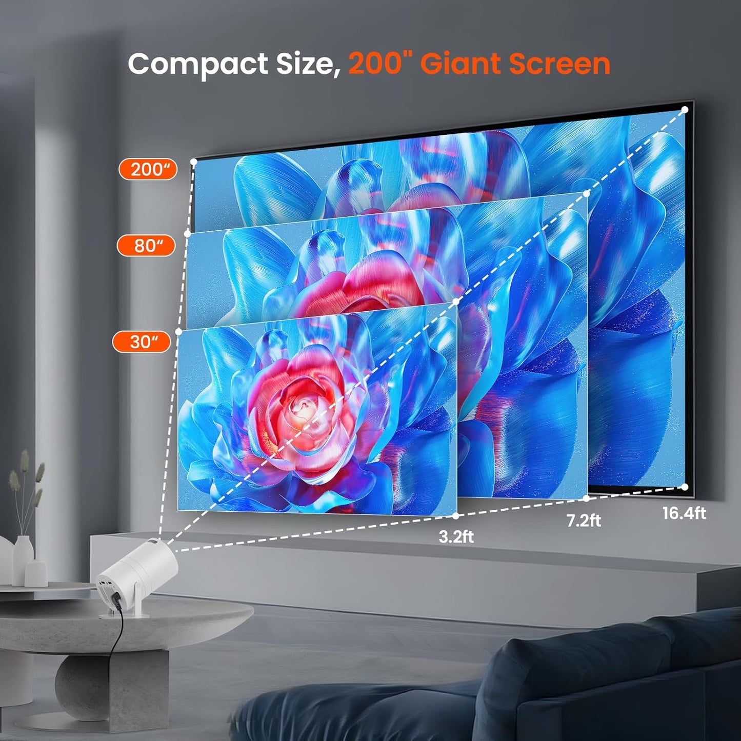 Cinema Anytime™ Mini Projector